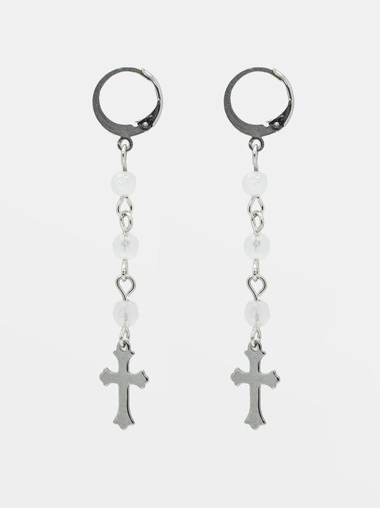 Vitria cross earrings