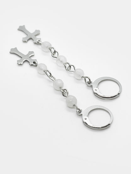 Vitria cross earrings