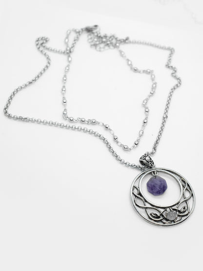 Adalia Amethyst Set Of Necklaces