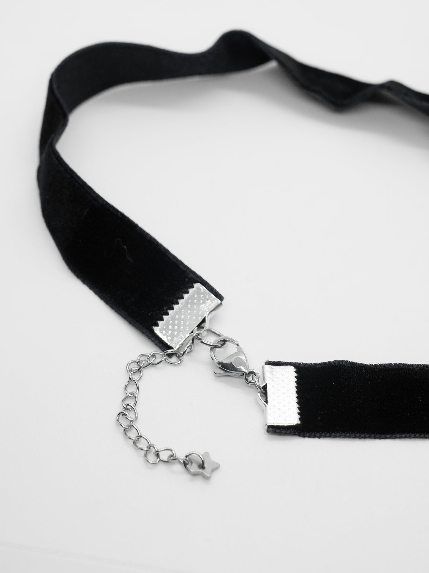 Crucifix Cross Velvet Collar