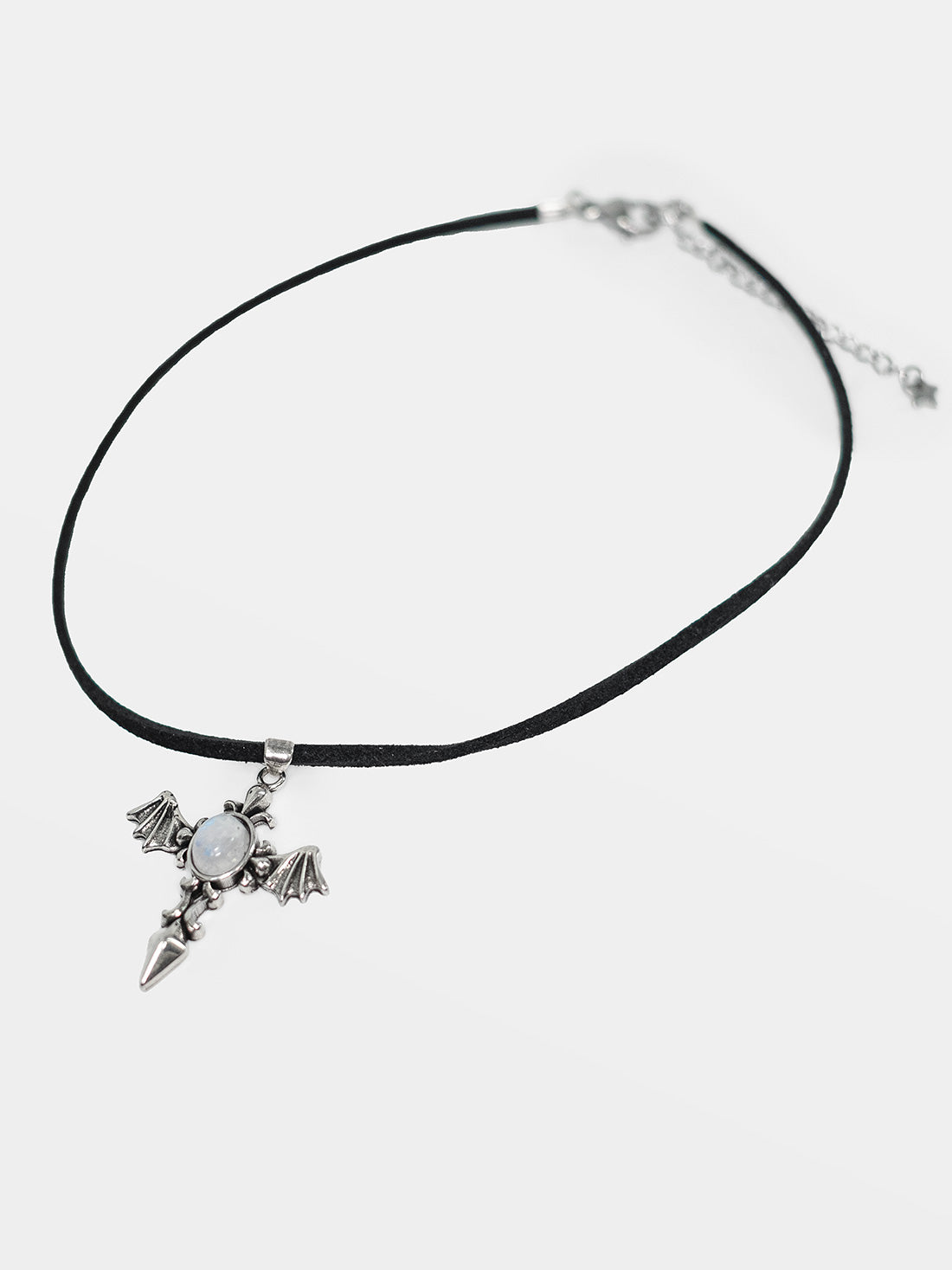 Angel Wing Moonstone Choker