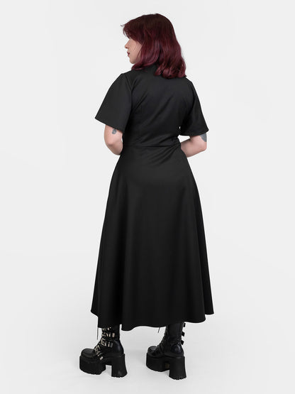 Sukienka midaxi na guziki Moira