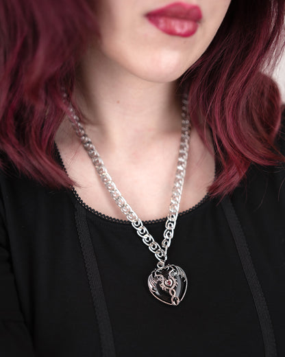 Naszyjnik z obsydianem Mistwood