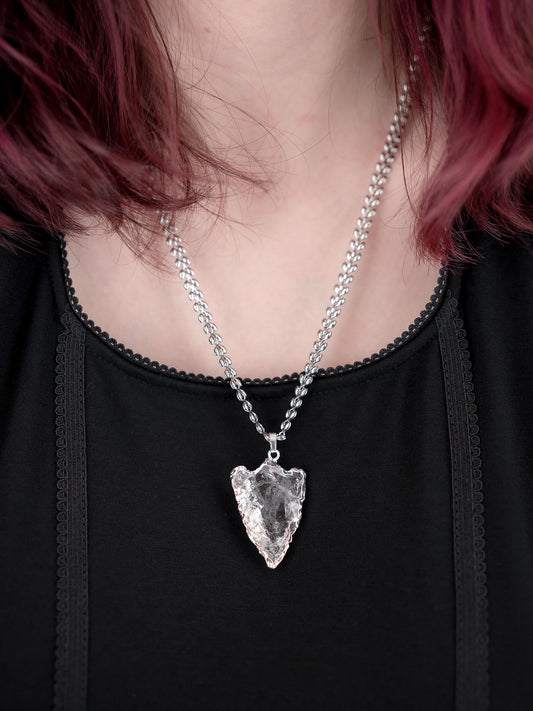 Naszyjnik z kryształem górskim Nerith