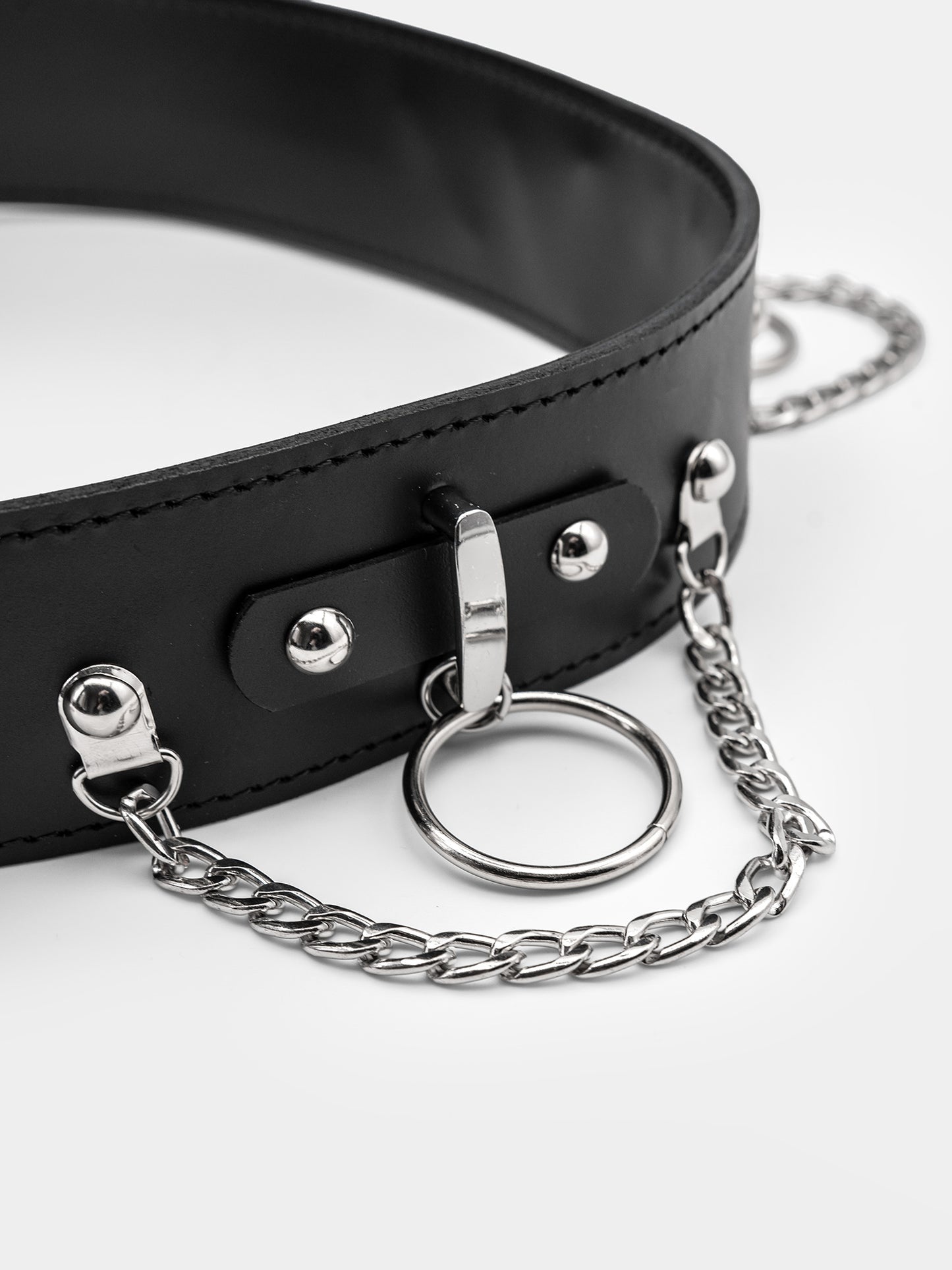 Skórzany pasek z łańcuchami Nightbound