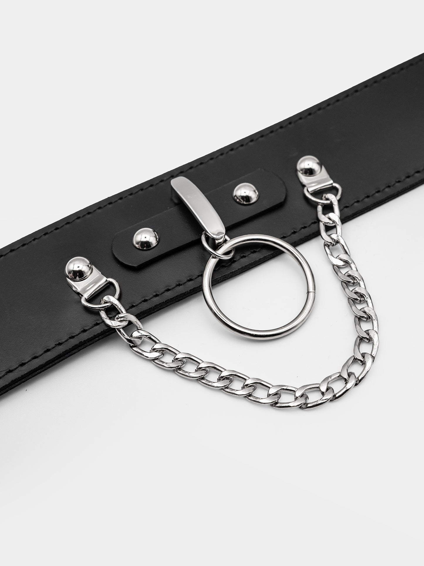 Skórzany pasek z łańcuchami Nightbound