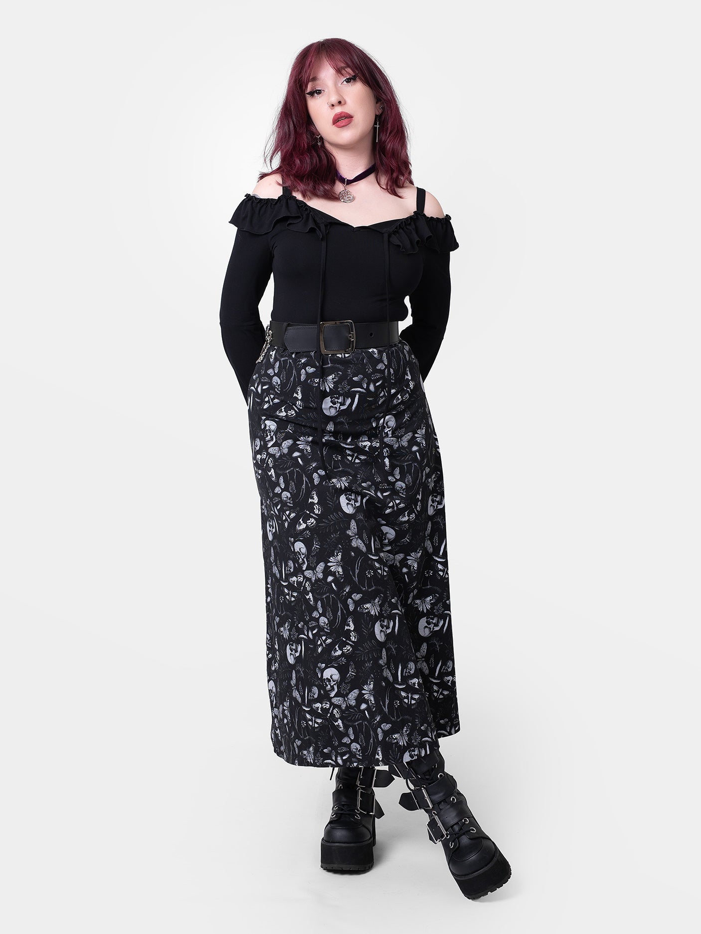 Skórzany pasek z łańcuchami Nightbound