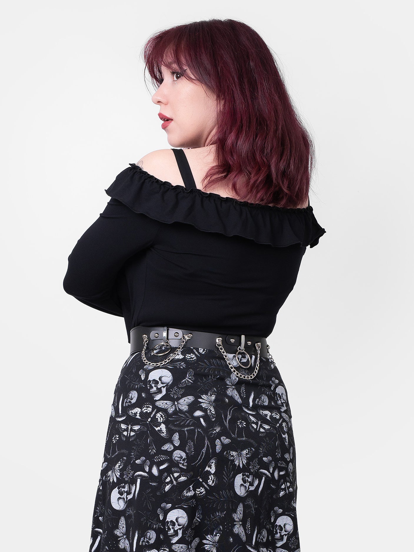 Skórzany pasek z łańcuchami Nightbound