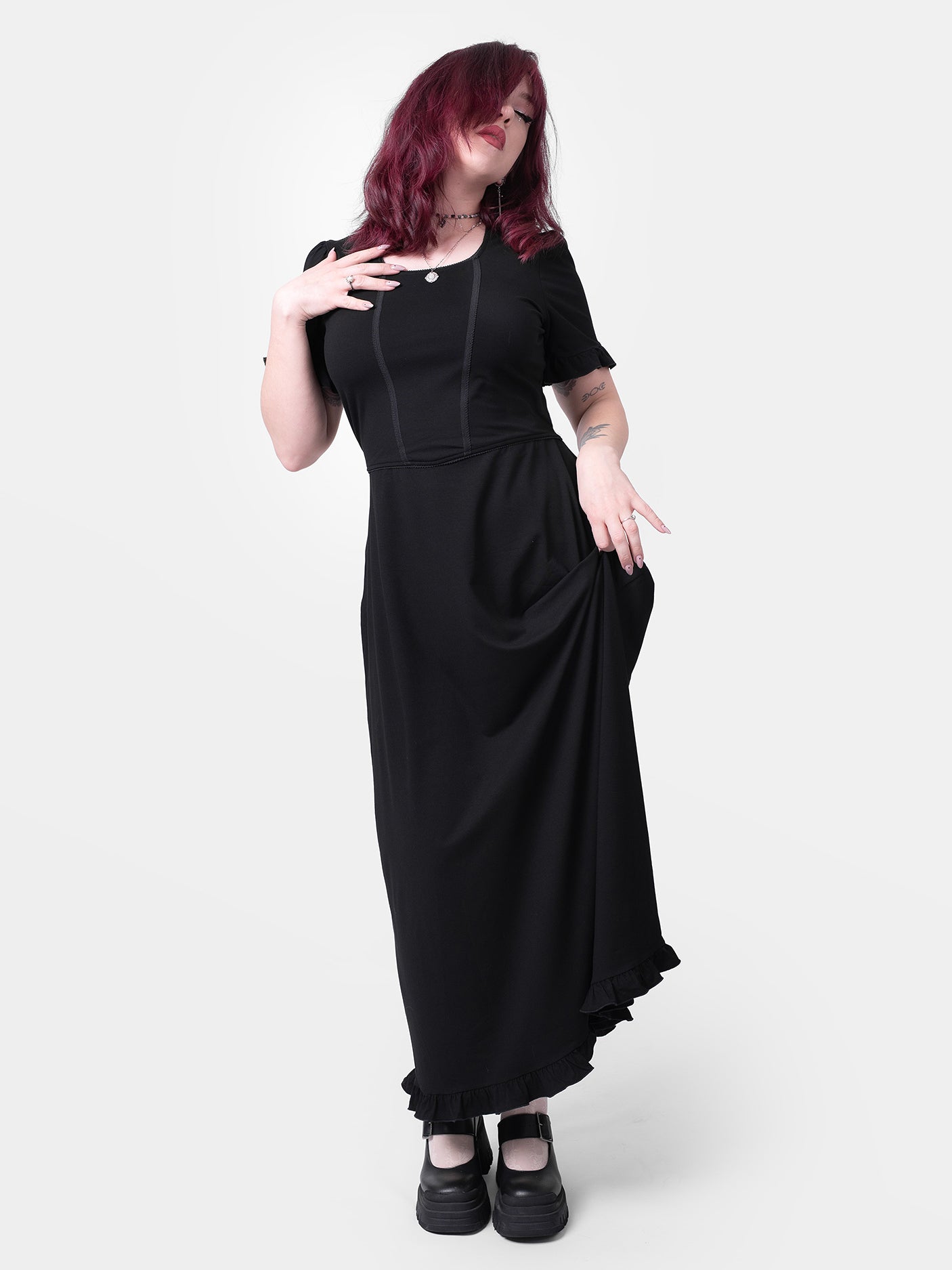 Sukienka gorsetowa maxi Nightveil