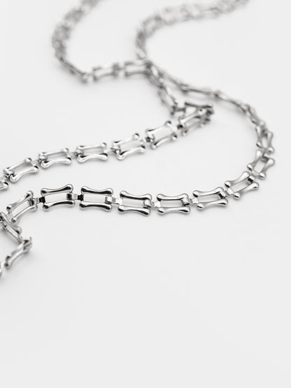 Naszyjnik z kluczem i lepidolitem Secrecy