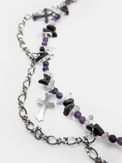 Choker z kamieni naturalnych Cruel