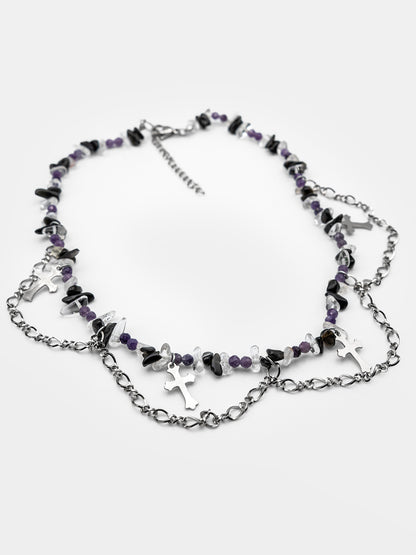 Choker z kamieni naturalnych Cruel