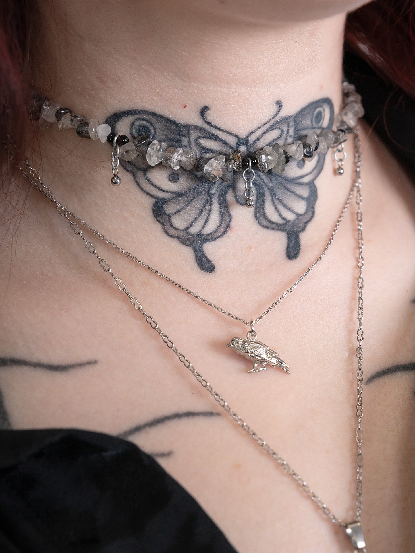 Choker z kamieni naturalnych Nemoris