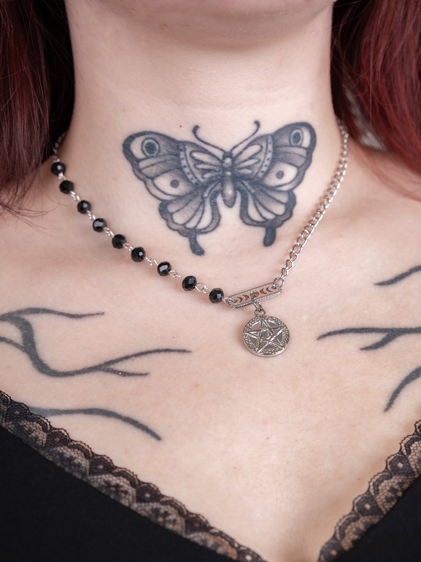 Naszyjnik z pentaklem Ravenry