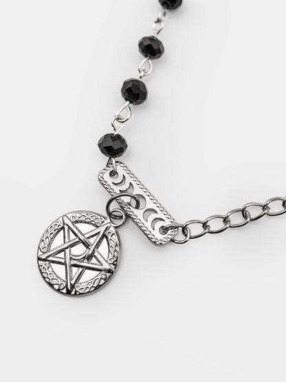 Naszyjnik z pentaklem Ravenry