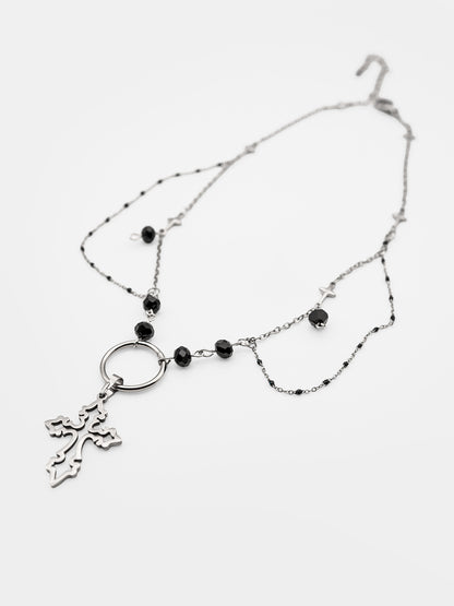 Naszyjnik z krzyżem Desecrated