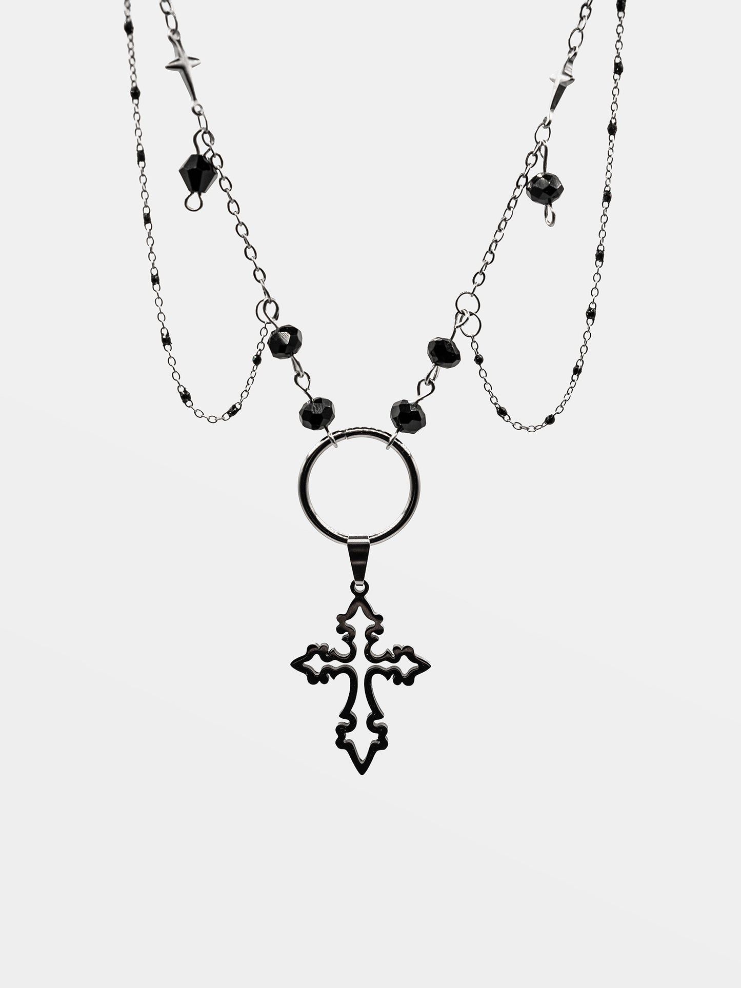 Naszyjnik z krzyżem Desecrated