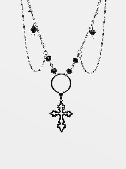 Naszyjnik z krzyżem Desecrated