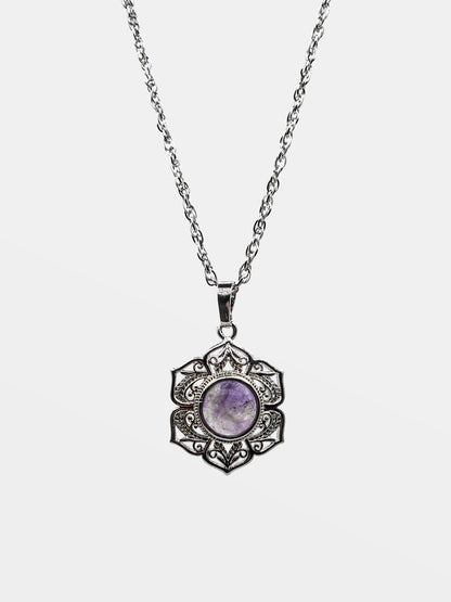 Dhalia Amethyst Necklace