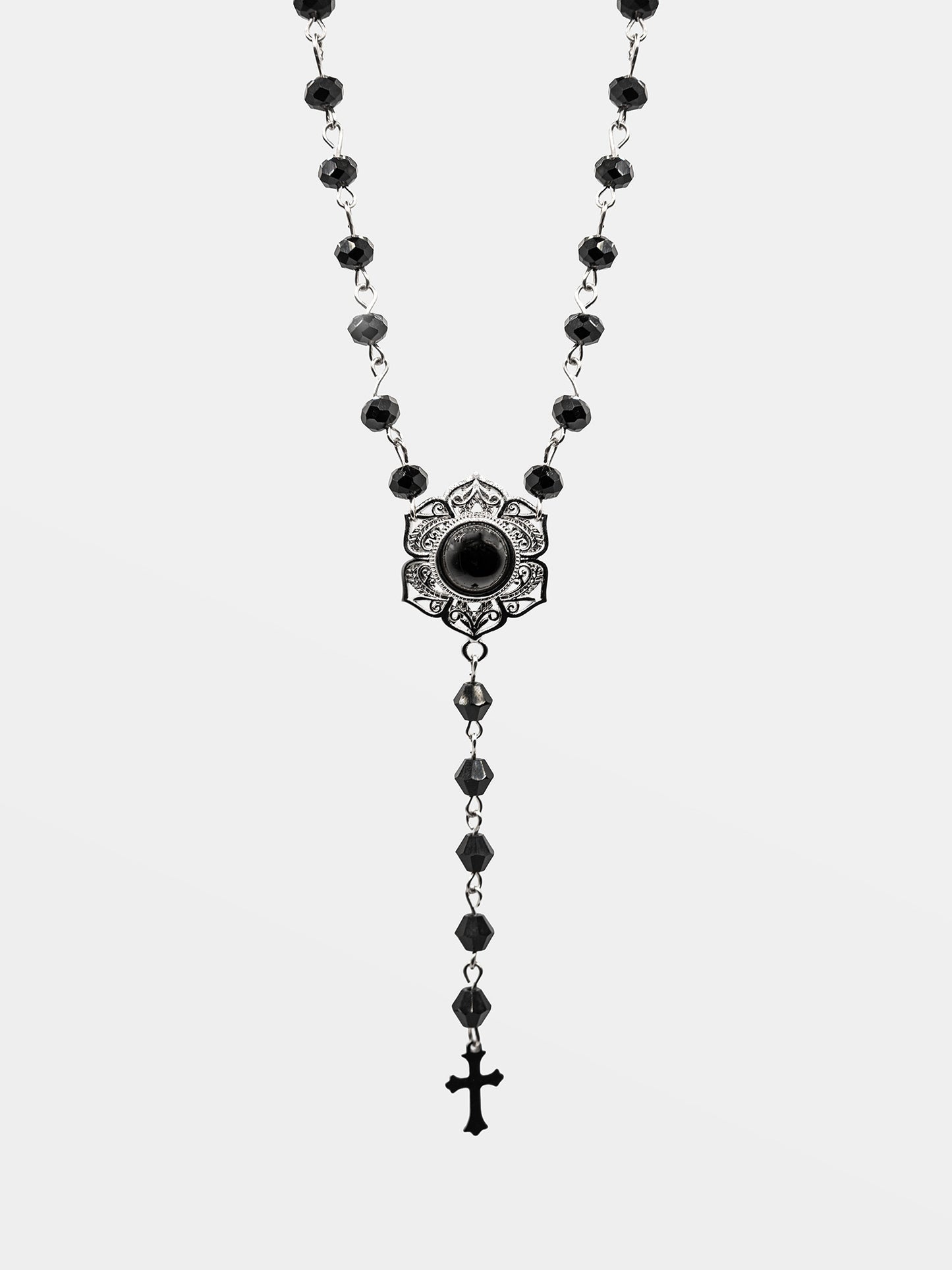 Naszyjnik z obsydianem Dhalia