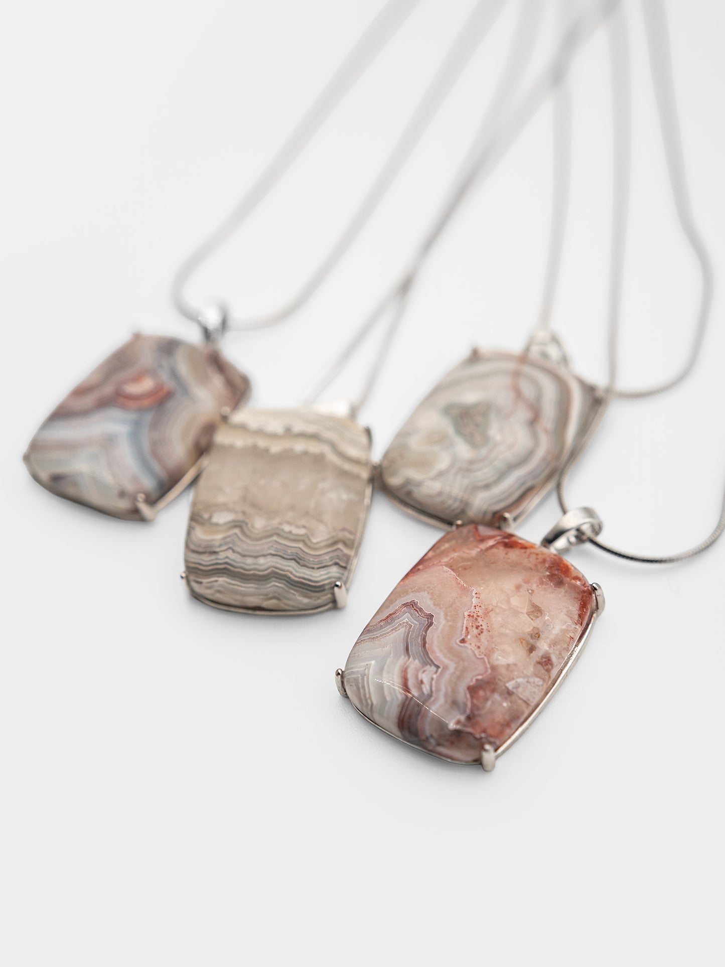 Naszyjnik z agatem Lyria