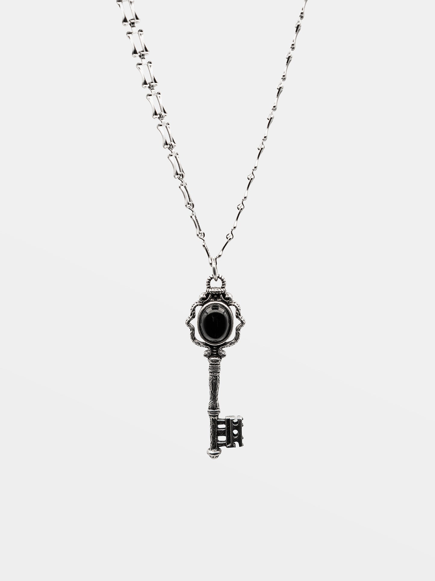 Naszyjnik z kluczem i agatem Secrecy