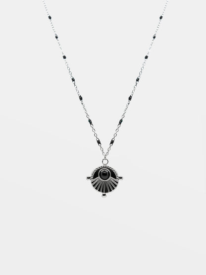 Naszyjnik z obsydianem Everdusk