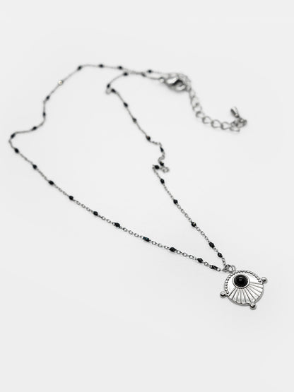 Naszyjnik z obsydianem Everdusk