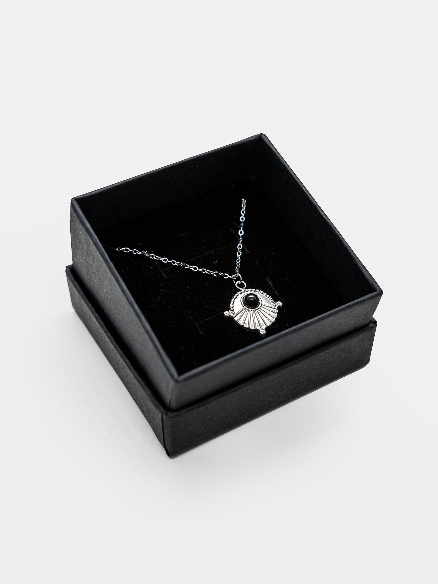 Naszyjnik z obsydianem Everdusk