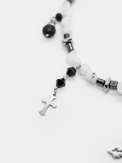 Choker z kamieni naturalnych Obscura