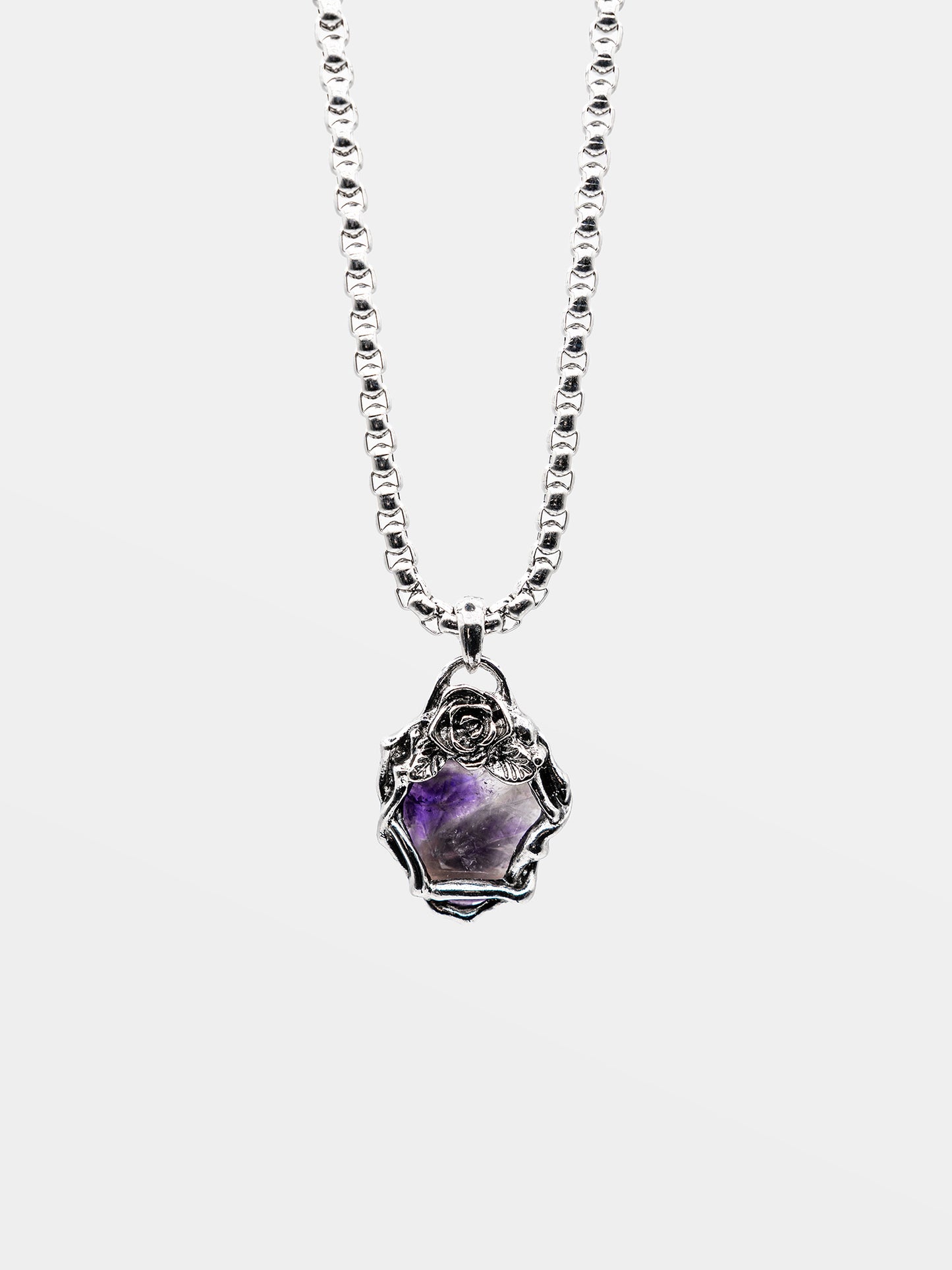 Eternity Amethyst Necklace