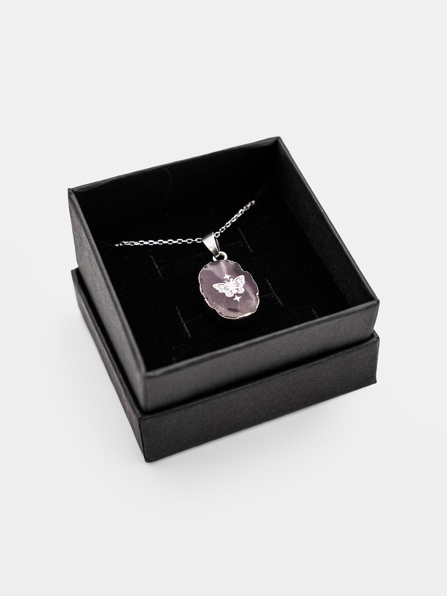 Naszyjnik z ametystem Violetwing