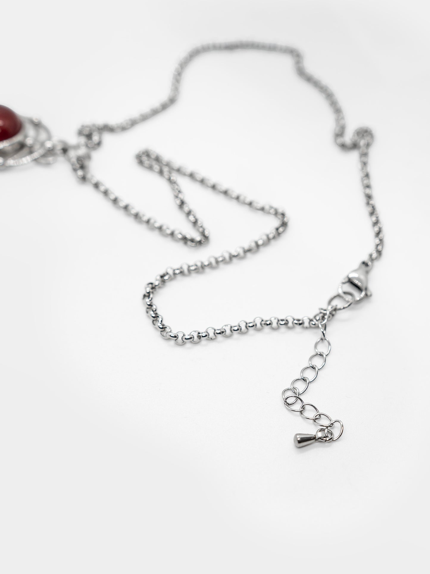 Naszyjnik z czerwonym agatem Bloodlust