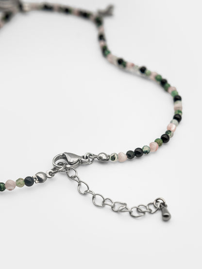 Orchid Gemstone Choker