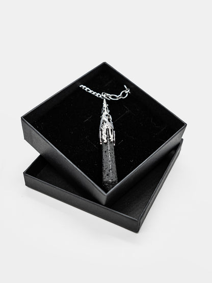 Cathedral Lava Stone Necklace