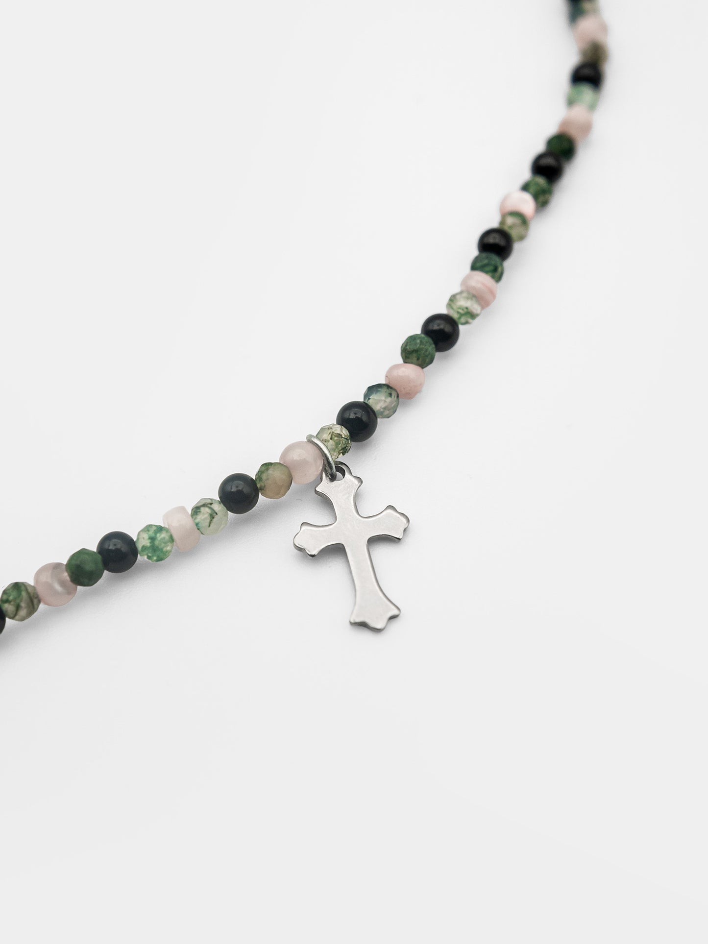 Orchid Gemstone Choker
