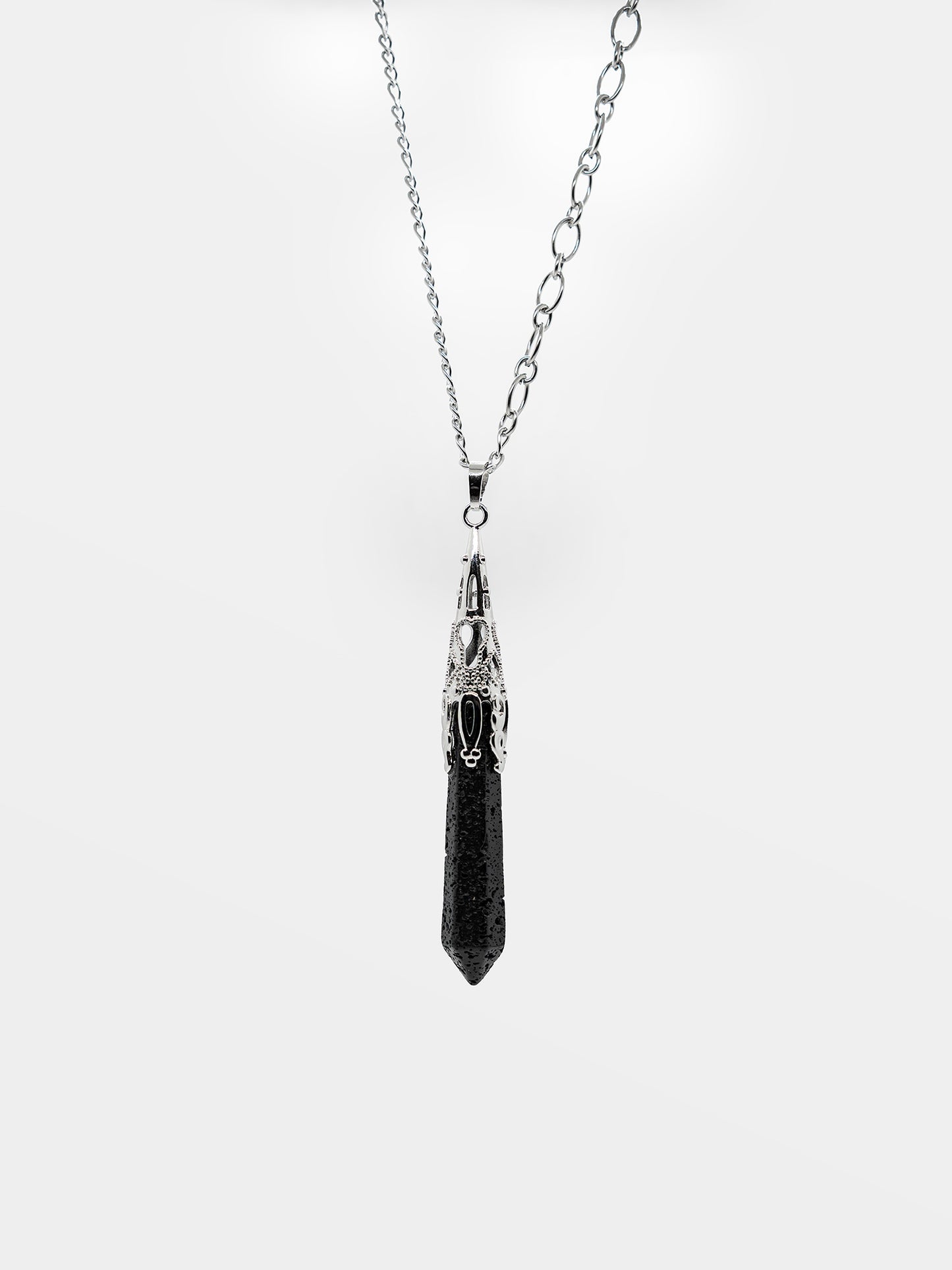 Cathedral Lava Stone Necklace