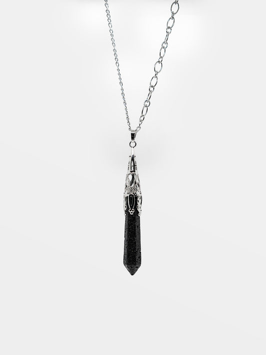 Cathedral Lava Stone Necklace
