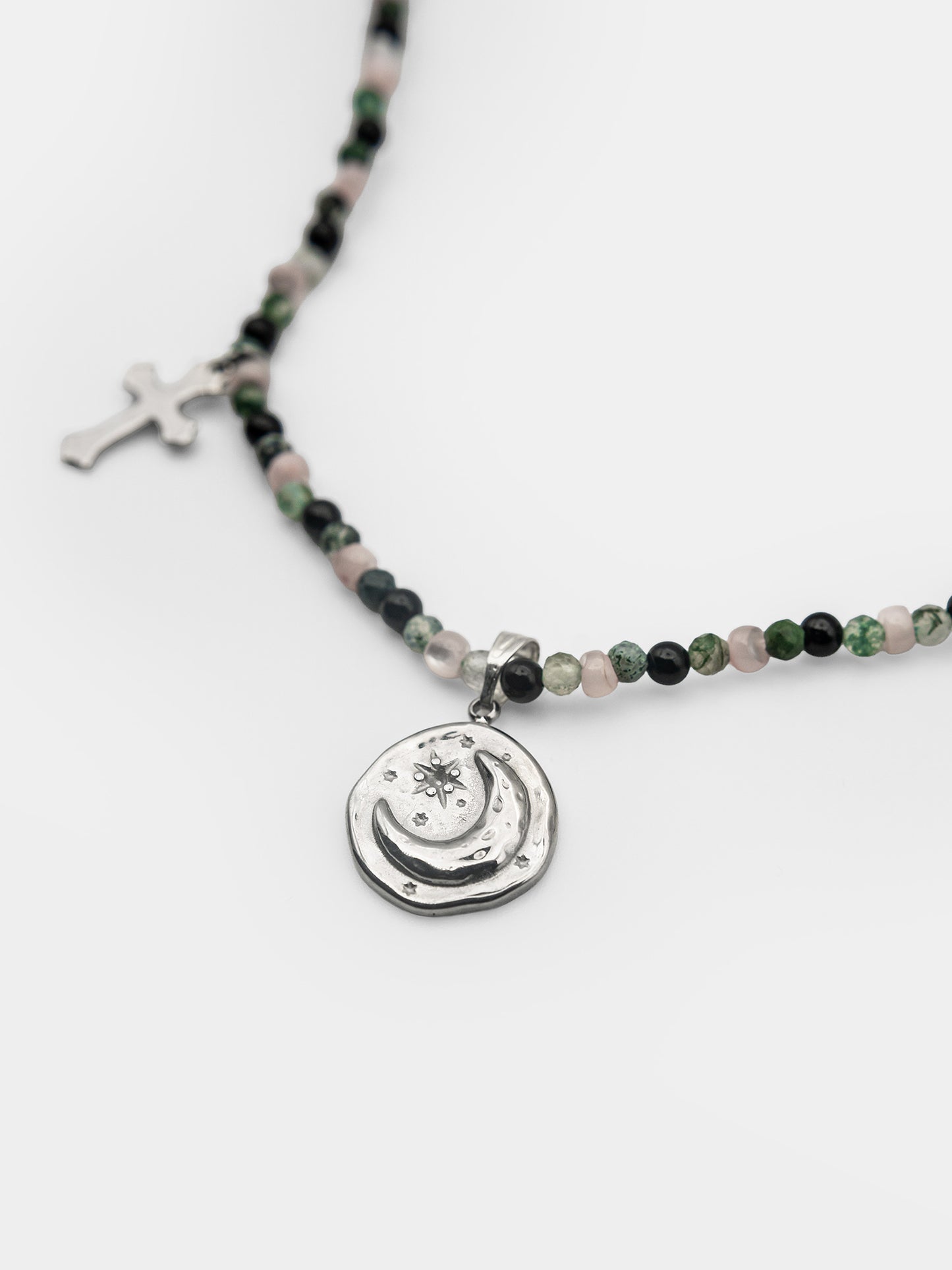 Orchid Gemstone Choker