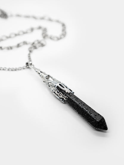 Cathedral Lava Stone Necklace