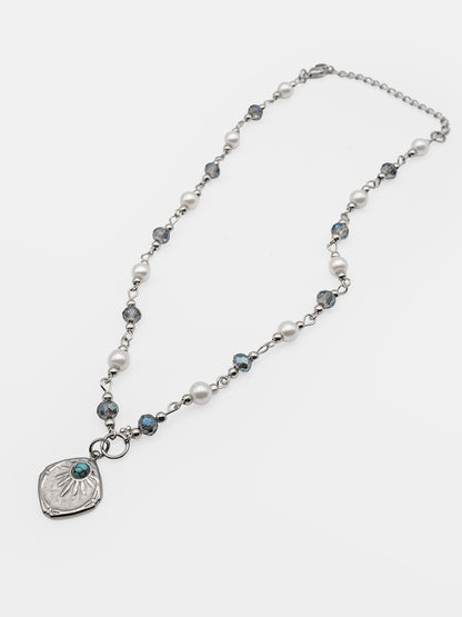 Choker z turkusem Aevum