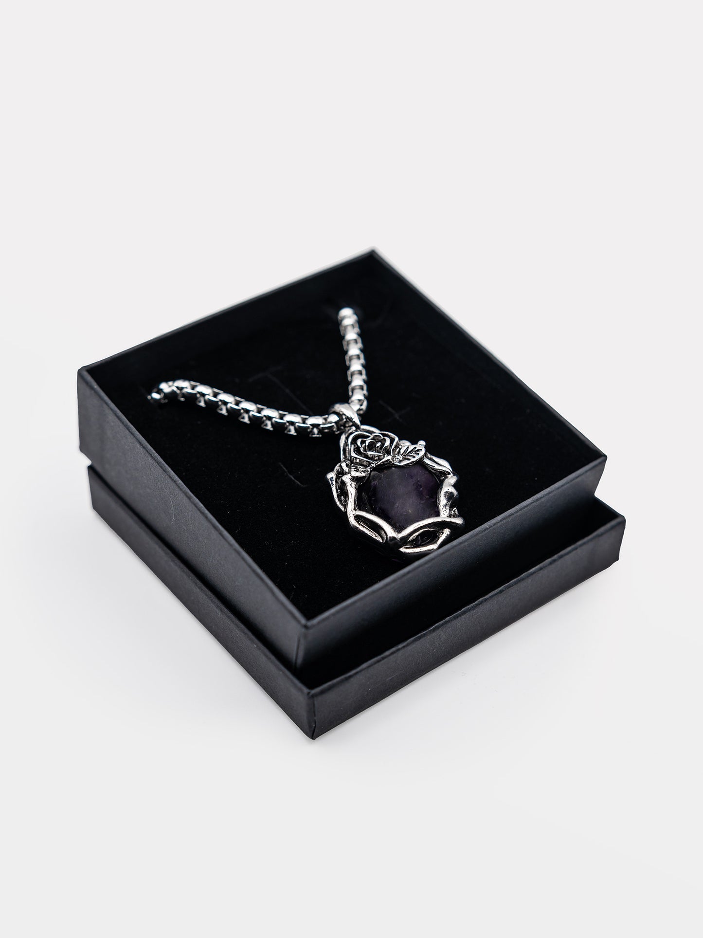 Eternity Amethyst Necklace