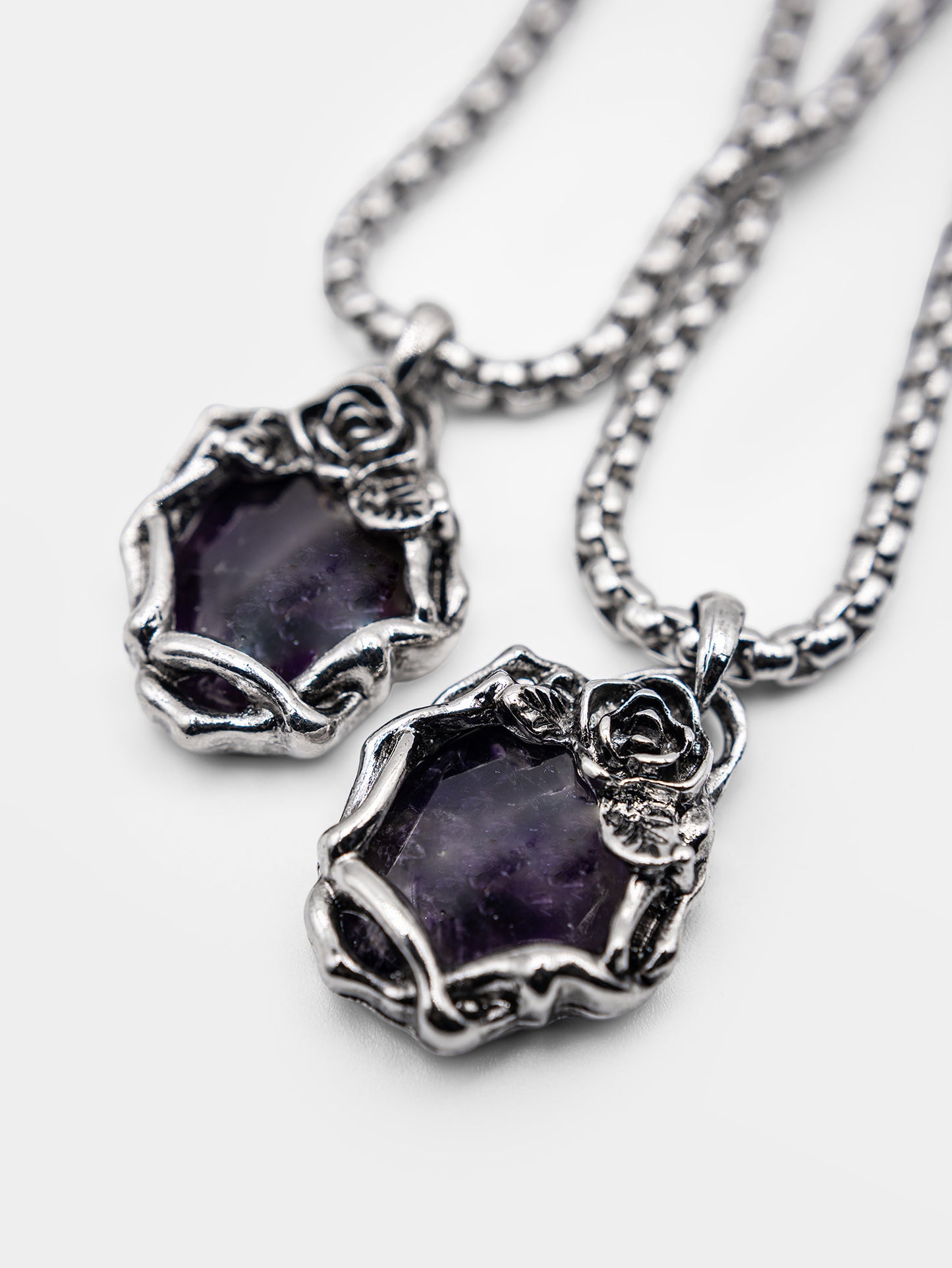 Eternity Amethyst Necklace