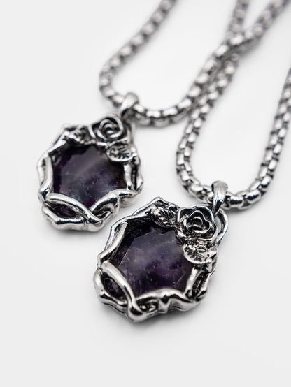 Eternity Amethyst Necklace