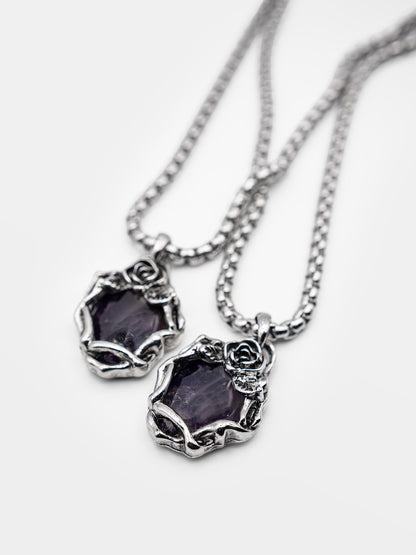 Eternity Amethyst Necklace