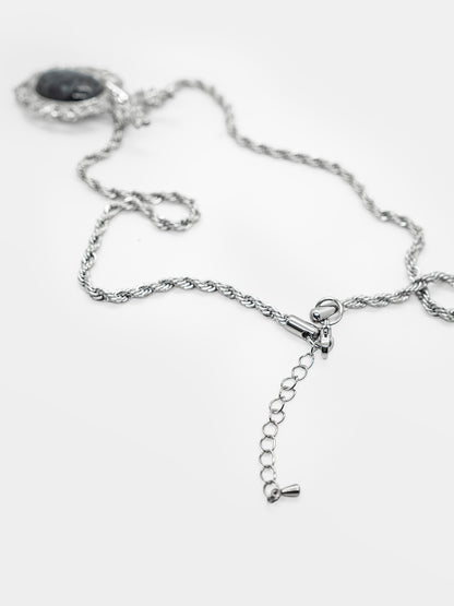 Naszyjnik z larvikitem Mirael