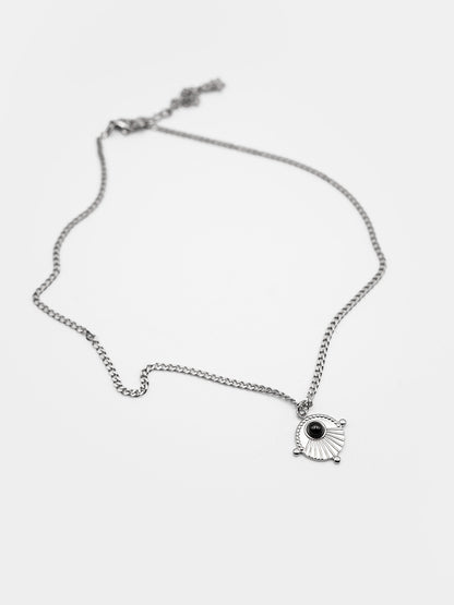 Choker z obsydianem Evermoor