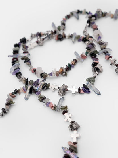 Mantra Gemstone Choker