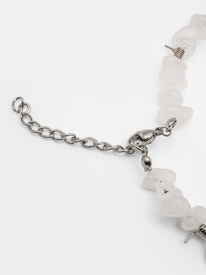 Choker z kryształu górskiego Wired