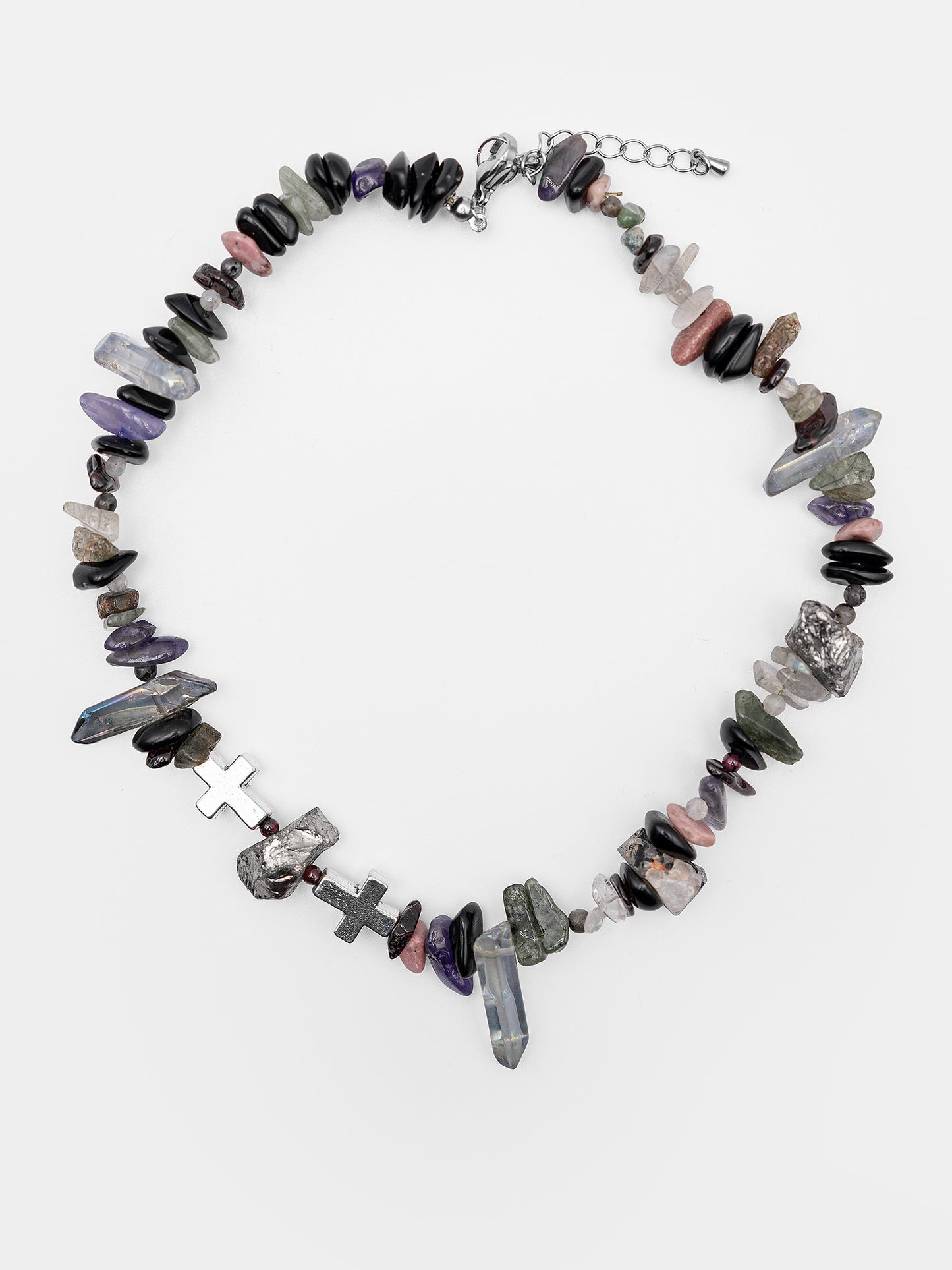Mantra Gemstone Choker